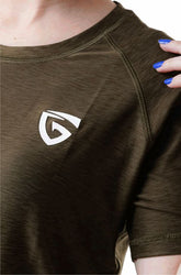 Power Texture Tee-Olive